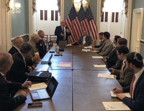 SGAUS Leaders Brief Senators/Congress/Staff on State Defense Forces